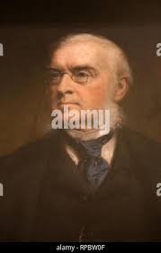 Robert Lenox Kennedy (1822-87). Portrait by Daniel Huntington (1816-1906).  Oil