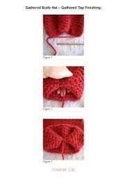 The Gathered Buds Hat Can Be Finished With A Gathered Top Free Crochet Pattern By Goldenstr Easy Crochet Hat Patterns Crochet Hat Pattern Diy Crochet Patterns