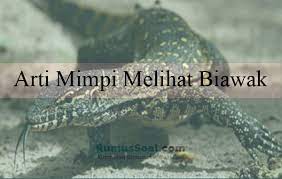 Erek erek masuk rumah sakit jiwa. 15 Arti Mimpi Melihat Biawak Menurut Primbon Dan Islam