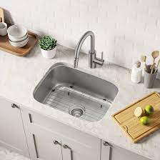 New movie releases this weekend: Kbu12 Kraus Stainless Steel 23 L X 18 W Undermount Kitchen Sink With Drain Assembly Reviews Wayfair