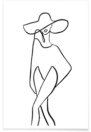 Marbella As Poster By Peytil Juniqe Uk Art Prints Online Canvas Art Projects Abstract Line Art