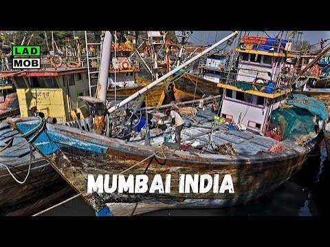 Mumbai’s Oldest Fishing Harbor: Sassoon Dock | 4K HDR India Walking Tour