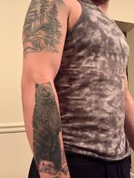 Done by austin york at three rivers tattoo in pittsburgh, pennsylvania. Bear By Austin York At Three Rivers Tattoo Pa Tattoo