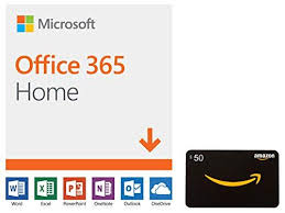 99 99 Amazon Dealoftheday Get A Free 50 Amazon Com Gift Card With Purchase Of Microsoft Office 365 Home Microsoft Office Office 365 Mac Download