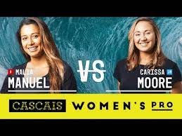 Malia manuel, johanne defay, and macy callaghan battle in seeding round, heat 5 at the 2019 corona bali protected w. Video Malia Manuel
