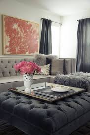 Before After A Fashion Blogger Turns Her Dark Living Room Into A Glamorous Oasis Ottoman In Living Room Dark Living Rooms Ottoman Decor An ottoman is often an underappreciated living room staple. ottoman in living room