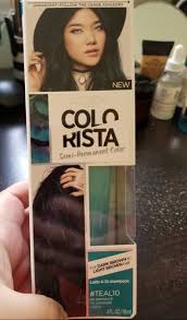 Coloring Process And Review Of L Oreal Colorista For Brunettes In Teal There S A Lot Of Hype Around This Product But You Ca Loreal Colorista Colorista Loreal
