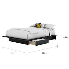 Kealive upholstered platform bed frame with 4 storage drawers, adjustable high headboard with button tufted design, wooden slat support, no. Full Queen Size Modern Platform Bed Frame With 2 Storage Drawers Blue On Sale Overstock 29083783