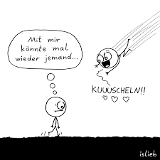 Is Lieb Nur Zum Spass Kuscheln Spruch Susse Texte Urkomische Zitate
