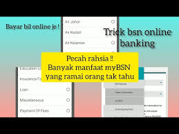 Jadi, ini amat penting yer. Cara Bayar Bil Elektrik Dan Bil Air Guna Bsn Online Banking Litetube