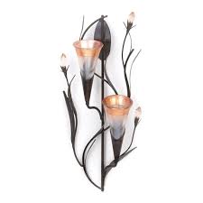 Shop blown glass candle holders and other blown glass decorative objects from top sellers around the world at 1stdibs. Flower Sconces Wall Decor Modern Glass Wall Sconce Candle Holder Walmart Com Walmart Com