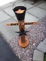 Ash tray for my moms backyard so she doesn t have to look. 8 Diy Ashtray For Outdoors Ideas Outdoor Ashtray Ashtray Diy Outdoor