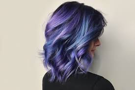 You can try bangs to your pixie hairstyle to get a cute and elegant look. 24 Blue And Purple Hair Looks That Will Amaze You