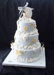 Stars Moon Clouds Shower Cake Shower Cakes Baby Shower Cakes Moon Baby Shower Cake