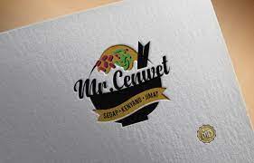 Mr Cenwet Cute Illustration Cendol Food Logo Design Food Logo Design Logo Design Logo Food