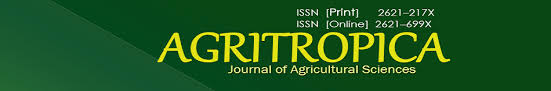 Critical review jurnal baru dapat dilakukan setelah mengulas isi jurnal yang didapatkan. Agritropica Journal Of Agricultural Sciences