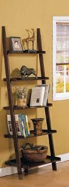 Mercury row this is a versatile shelf, which will help set accents and highlight your decorations. Poundex Leaning Bookcase Bookshelf Dark Espresso Brown Buy Online In Andorra At Andorra Desertcart Com Productid 1397003