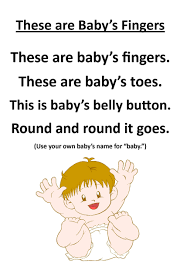 Itty Bitty Rhyme These Are Baby S Fingers Songs For Toddlers Preschool Songs Kids Poems