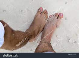 Gay Male Couple Feet Together Sand Stock Photo 730986832 | Shutterstock