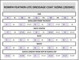 Romfh Feather Lite Dressage Coat