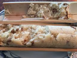 The Food Of Taiwan Recipes From The Beautiful Island Sticky Rice In Bamboo Tube Food Street Food Taiwan Food