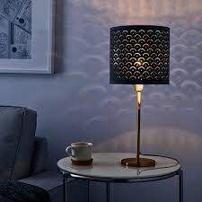 Ours are available in a wide selection of styles to add a little extra color, texture and light to your home. Nymo Lamp Shade Black Brass Colour 24 Cm Ikea