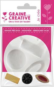 Ręcznie wytworzona foremka do wykrawania ciastek z kolekcji akcesoriów do pieczenia. Foremka Silikonowa D 7 Cm Ciastka Graine Creative Sklep Empik Com