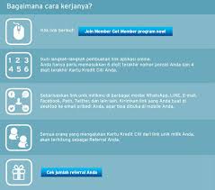 Jadi jika anda mencari kartu kredit dengan bunga ringan, maka kartu kredit. Referensikan Teman Anda Untuk Mengajukan Kartu Kredit Secara Online Citibank Indonesia