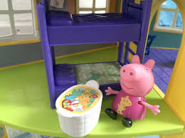 This lights and sounds home comes with figures of 3 popular characters from peppa pig including peppa pig, george, and rebecca rabbit. Peppa Pig Family Home Toy Review Newcastle Family Life