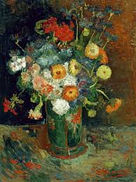 Of two or four while in the arles series, they are arranged in a vase in greater profusion. Scienzaescuola On Twitter Van Gogh Art Van Gogh Flowers Vincent Van Gogh Art