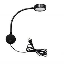 Of course, this is appropriate for over a reading desk to get enough light. Wefond Langdb0774ty3qr Wefond 5w Wall Mounted Reading Light Flexible Gooseneck Led Sconce Lamp With Plug And Switch For Bedroom Office Workbench Stu