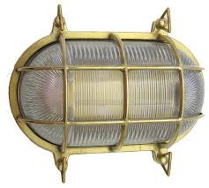 Get free shipping on qualified industrial string lights or buy online pick up in store today in the lighting department. Nautical Industrial Large Oval Cage Light Indoor Outdoor Solid Brass Beach Style Outdoor Wall Lights And Sconces By Shiplights Houzz