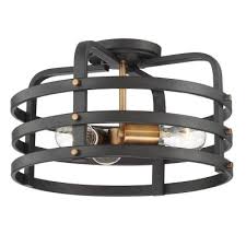 Find tons of home improvement ideas you'll love. Semi Flush Mount Lighting Small Flush Mount Lights Lighting The Home Depot