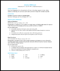 c++ developer resume sample resumecompass