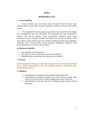 Menelusuri dan menganalisis model teks akademik teks akademik atau yang juga sering disebut teks ilmiah berbeda dengan teks non. Bab I 1 Docx Bab I Pendahuluan 1 1 Latar Belakang Teks Akademik Atau Teks Ilmiah Dapat Berwujud Dalam Berbagai Jenis Misalnya Buku Ulasan Course Hero