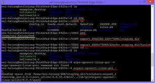 Resize medium operation for this format is not implemented yet! Blog Of Wei Hsiung Huang How To Use Ubuntu To Build C C Programs That Run On Linkit Smart 7688 Duo Method 2
