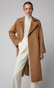 Max mara camel hair 3 button blazer 16/48. Max Mara Manuela Belted Camel Hair Coat Modesens