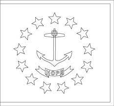 Download your free coloring picture of the flag of rhode island here. Blank Rhode Island Flag Cute Doodle Art Islands Flag Flag Coloring Pages