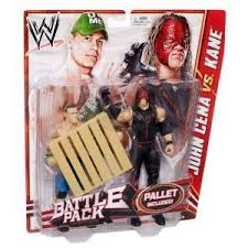 Wwe Series 19 Battle Pack John Cena Vs Kane Figure 2 Pack Wwe Action Figures Wwe Toys Wwe Figures