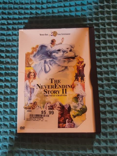 The NeverEnding Story II, The Next Chapter, DVD Rated PG. WB.