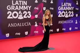 2023 Latin GRAMMYs Red Carpet Fashion: See Pics Of Rosalía, Karol G, Peso  Pluma, Shakira, Bizarrap, & More | GRAMMY.com