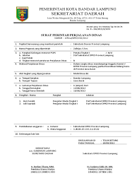 Informal surat dapat diberikan kepada sahabat, teman atau keluarga. Contoh Surat Perintah Perjalanan Dinas