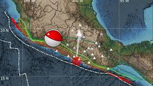 ⛑️LA PLACA DE COCOS SE HUNDE POR DEBAJO DE LA PLACA NORTEAMERICANA San Marcos, Guerrero, se encuentra en el límite de dos placas tectónicas principales: la Placa de Cocos (oceánica) y la