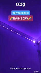 How To Make Rainbow Led Strip Lights Video In 2020 Led Lighting Bedroom Led Lighting Diy Led Light Strips Diy