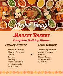 Make this year's thanksgiving feast a winner with food network's best menus for any style of celebration, from quick and easy to southern style. Order Your Complete Thanksgiving Turkey Or Ham Dinner Today Market Basket