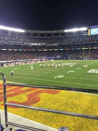 sdccu stadium section p55 home of san diego chargers san