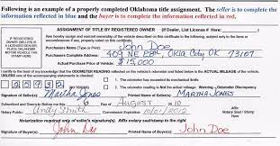 If you are in need of a duplicate registration you may request one, from one of our 6 locations or by completing the vehicle information request form and mailing the form to the tag office. Oklahoma Vehicle Registration And Title Information Vincheck Info