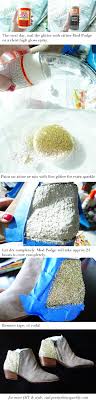 Diy Glitter Ankle Boots Pretty Shiny Sparkly Glitter Diy Diy Shoes Diy