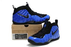 Cheap Foamposite Pro Retro Royal Blue Black Basketball Shoes 314996 001 Black Basketball Shoes Nike Shoes Sneakers Nike