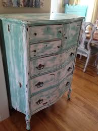 Antique Chest Of Drawers Turquoise White Distressed And Aged To Perfection White Wood Bedroom Furniture White Distressed Furniture Wood Bedroom Furniture